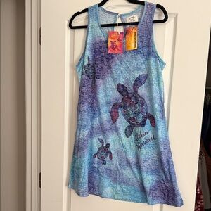 Women's Swim Coverup - Blue